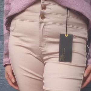 Charlotte Russe Refuge Hi Waist Skinny Jeans 8